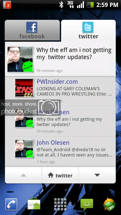 Twitter Home Tab
