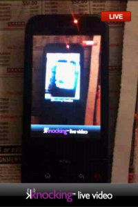 Android App KnockingLive Video of Video