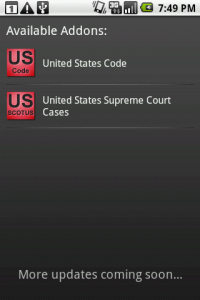 Top Android App Droid Law Addons