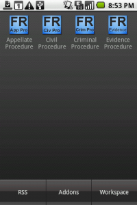 Top Android App Droid Law Home
