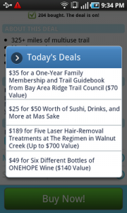 Top Android App Groupon Todays Deals