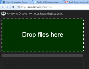 Top Android App Awesome Drop Files Here
