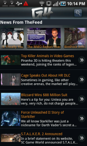 Top Android App G4 News Feed