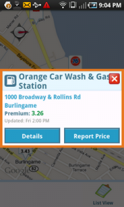 Top Android App GasBuddy Station Details