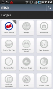 Top Android App Miso Badges