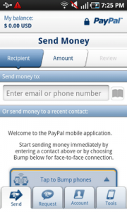 Top Android App PayPal Mobile Send Money