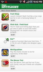 Feint Spotlight Android App More Games