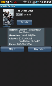 Top Android App Movie Night Out Movie Details