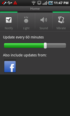 Top Android App TweetDeck Settings