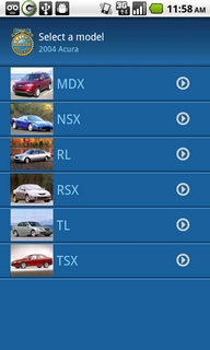 Top Android App Kelley Blue Book Select Model