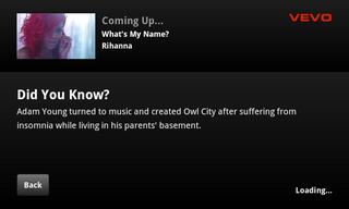 Top Android App VEVO Trivia Did You Know