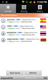 Top Android Game Chesspresso Home