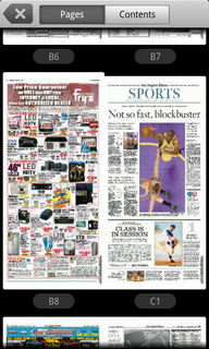 Top Android App PressReader Newspaper Sports Section