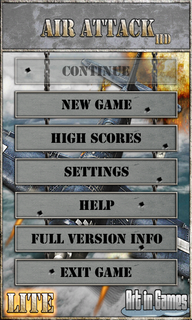 Top Android Game Air Attack HD Home