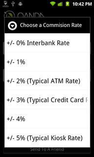 Top Android App Currency Converter Commission Rate