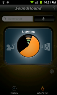 Top Android App Soundhound Song Tagging Listening