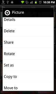 Top Android App QuickPic Picture Options