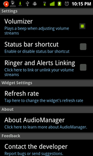 Top Android App AudioManager Settings