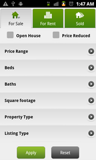 Top Android App Trulia Real Estate Search Search