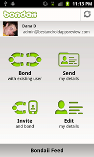 Top Android App Bondaii Smart Contacts Home2
