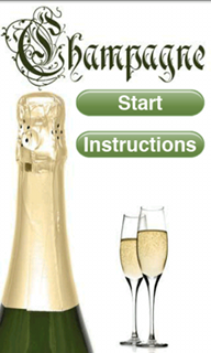 Champagne Android App Home