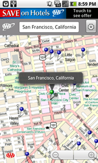 Top Android App AAA Discounts San Francisco