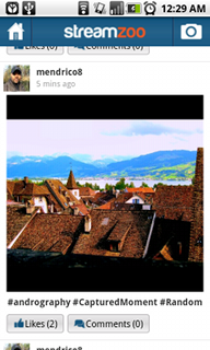 Top Android App Streamzoo Photos Feed