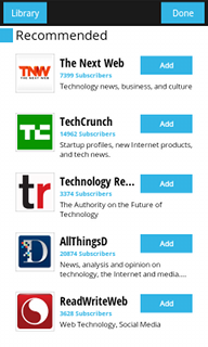 Top Android App Google Currents Recommended Content